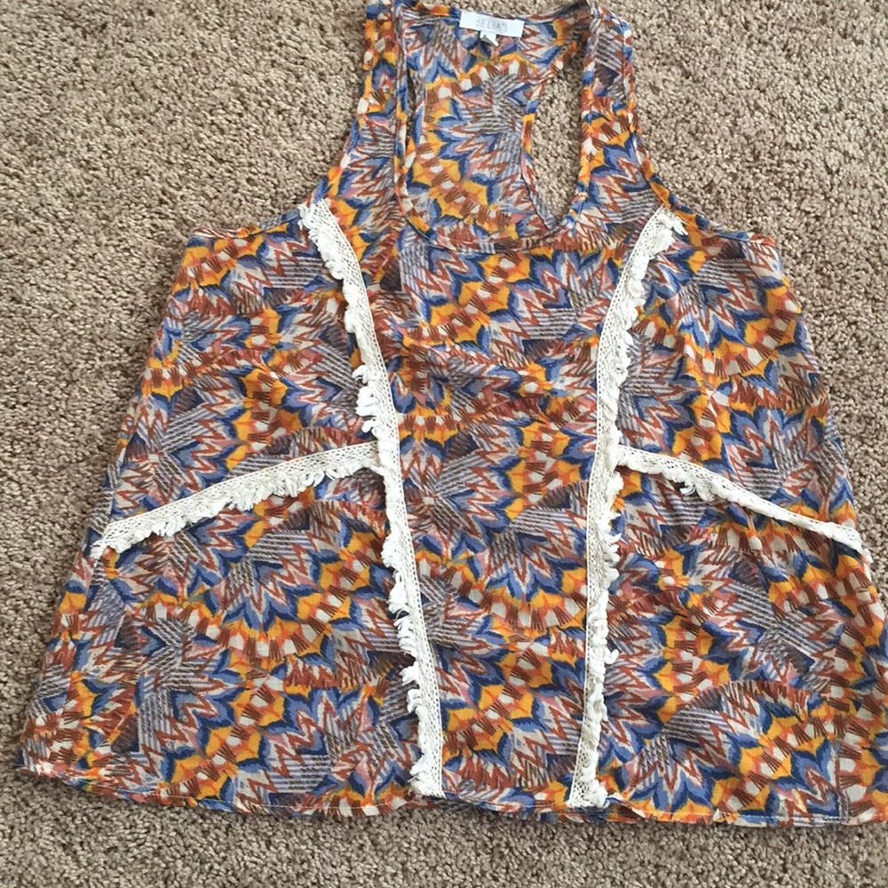 Patterned tank top